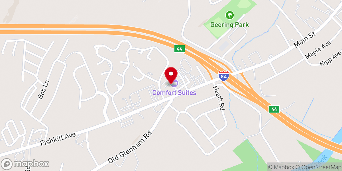 Map showing location of New Vision Church of Deliverance