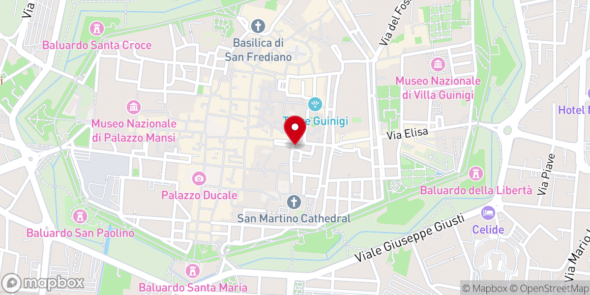 Map showing location of Chiesa di San Benedetto in Gottella