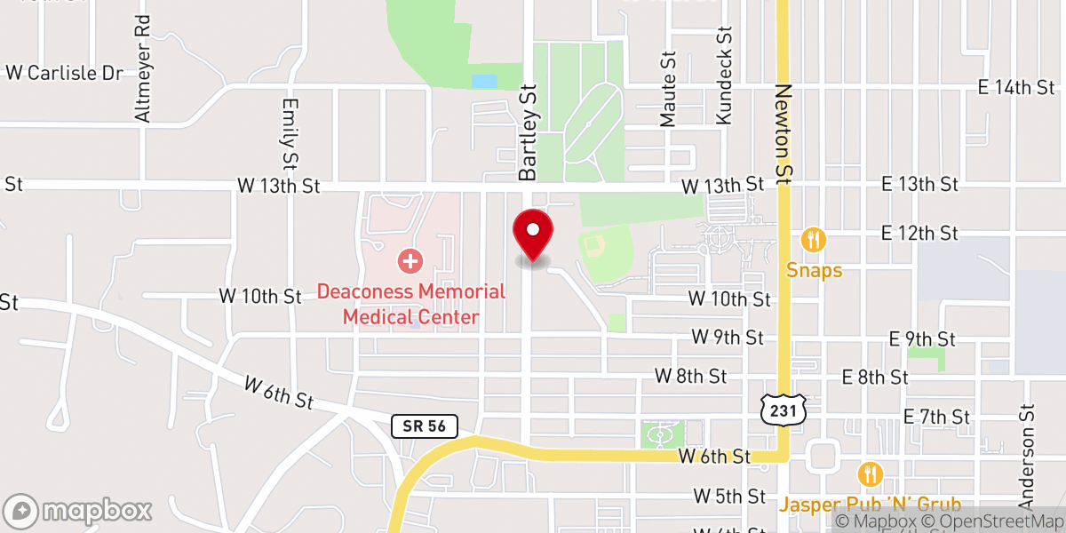 Map showing location of Geode Grotto