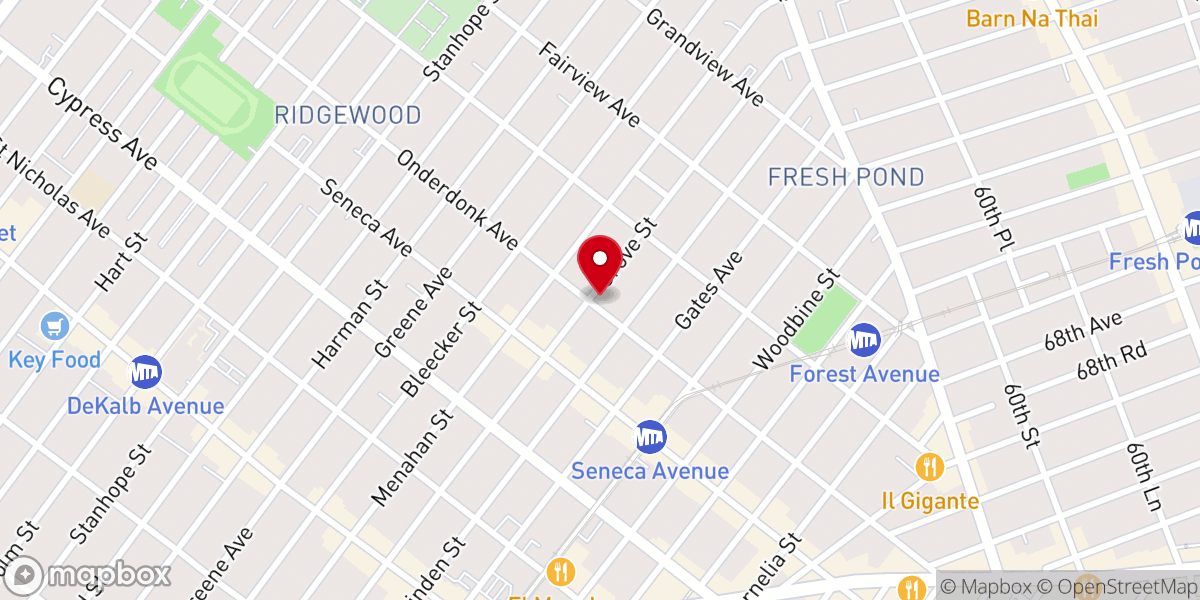 Map showing location of Safe Haven United Church of Christ