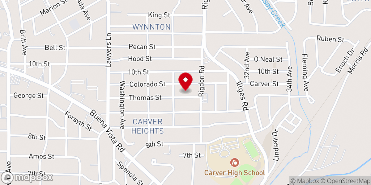 Map showing location of Revamp Church
