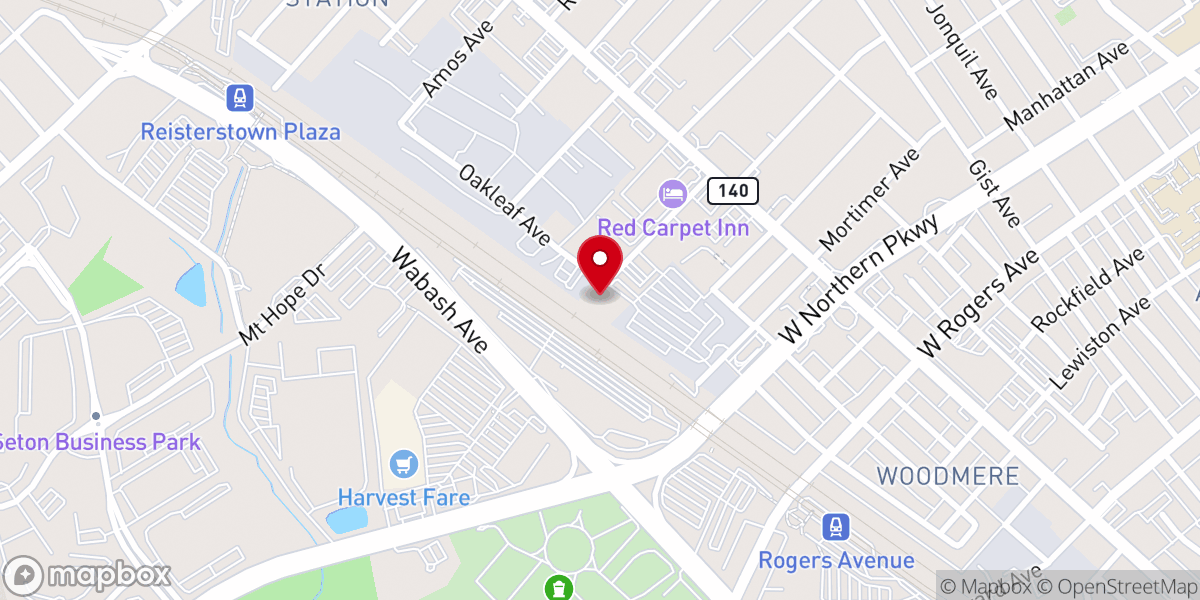 Map showing location of Empowerment Temple AME Church