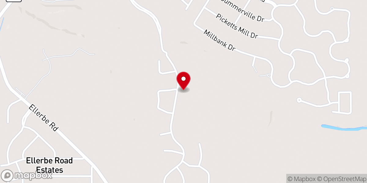 Map showing location of Real Life Community Church