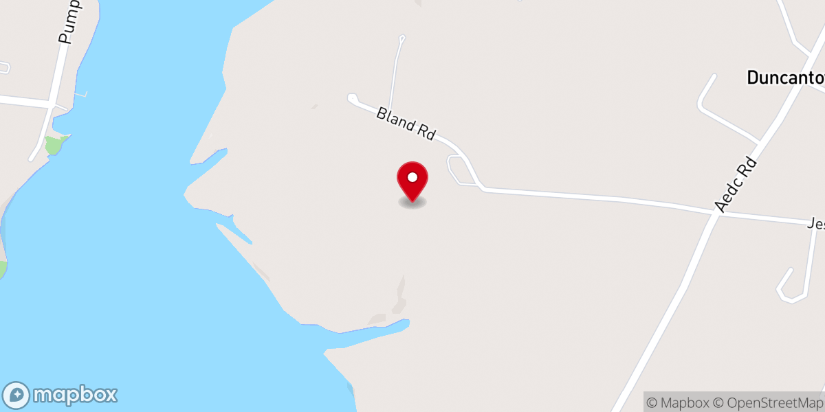 Map showing location of Camp Rain