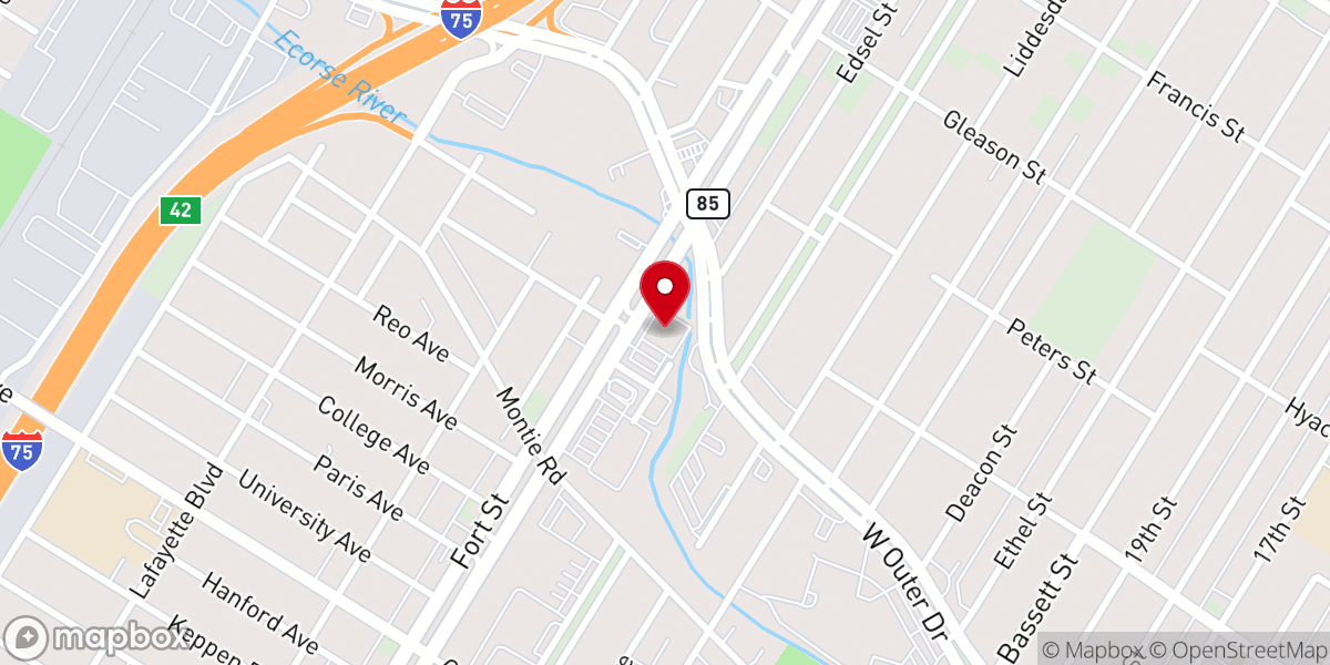 Map showing location of The House Of My Father Church