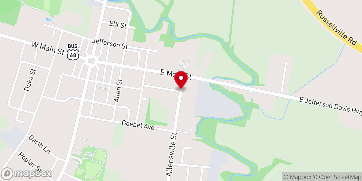Map showing location of St Susan Catholic Church