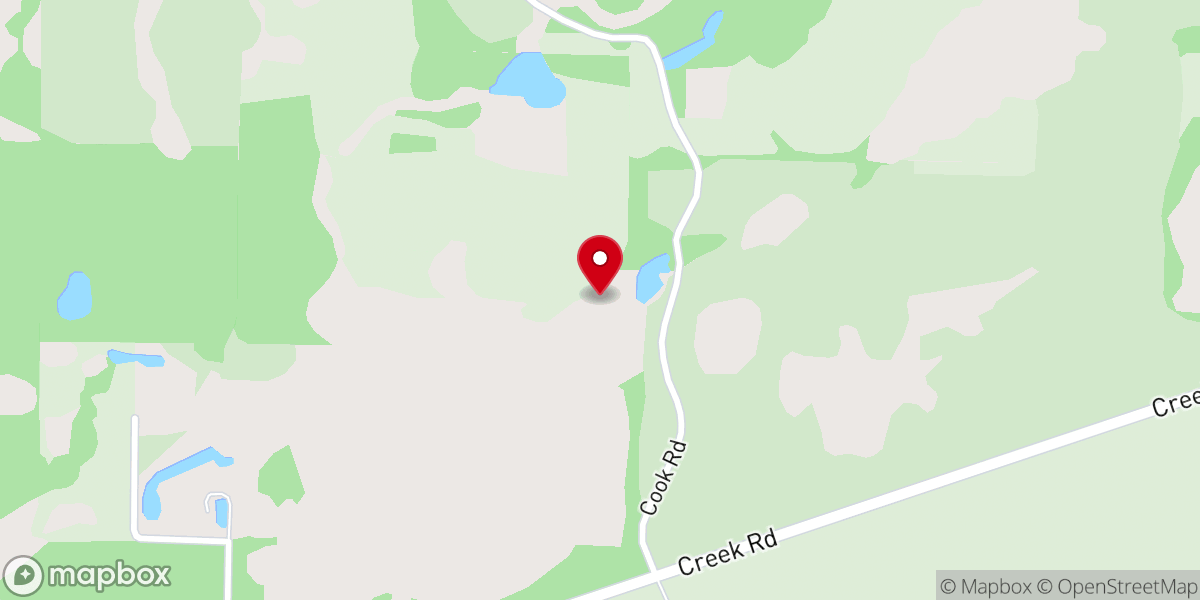 Map showing location of Crossroads Gathering Place