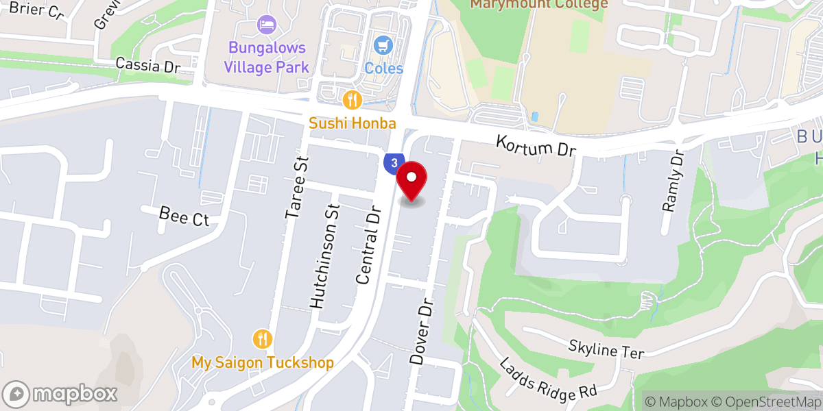 Map showing location of OurChurch