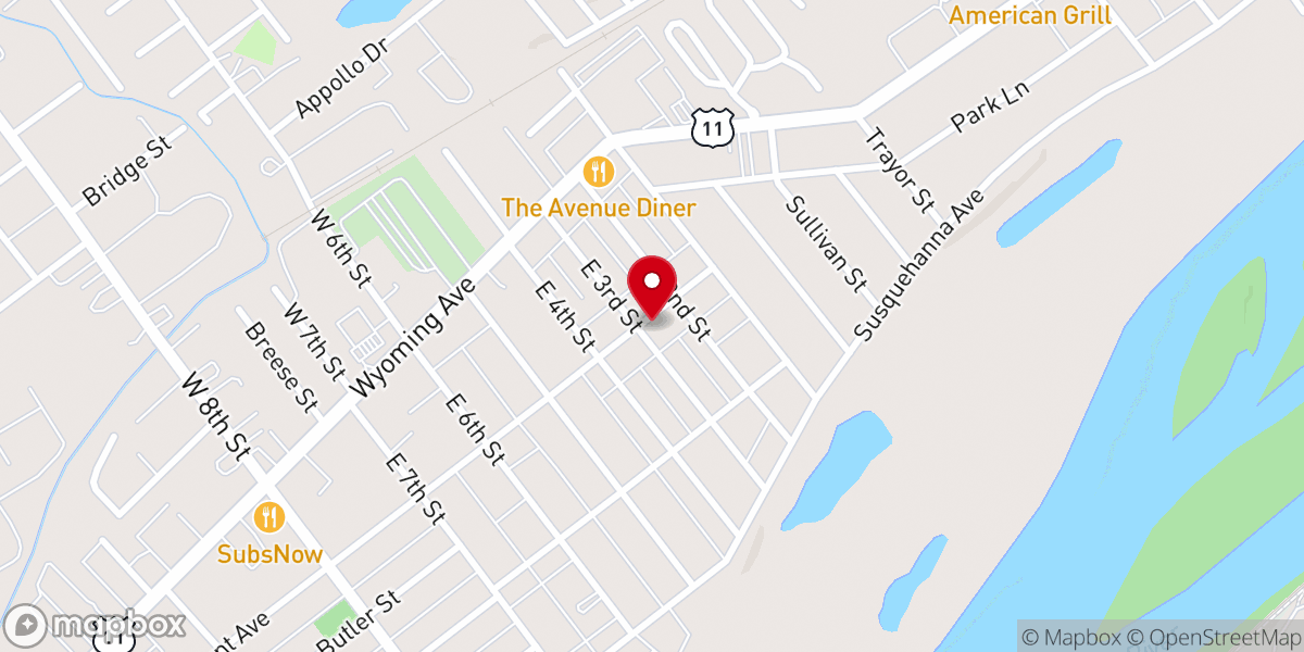 Map showing location of nebraska med center