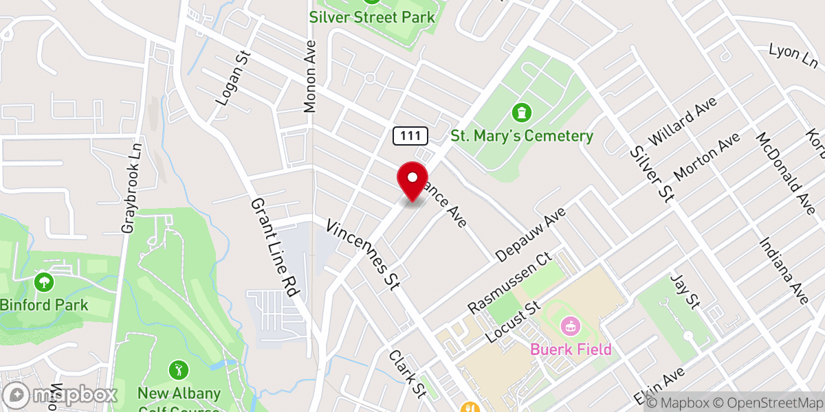 Map showing location of Tri-City Baptist Temple