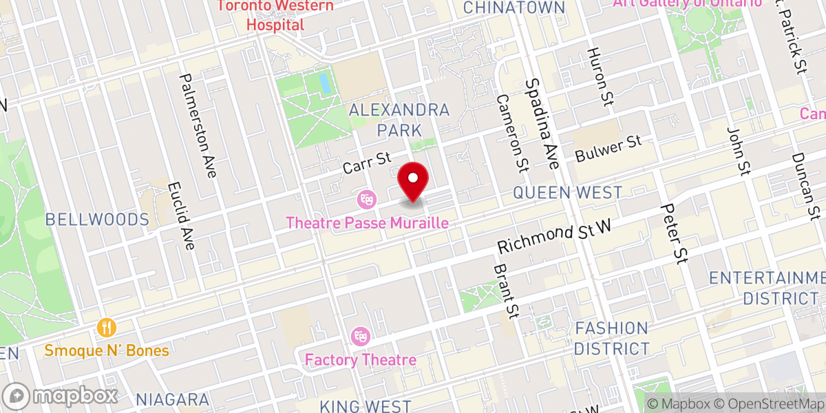 Map showing location of Saint Stanislaus Kostka Church