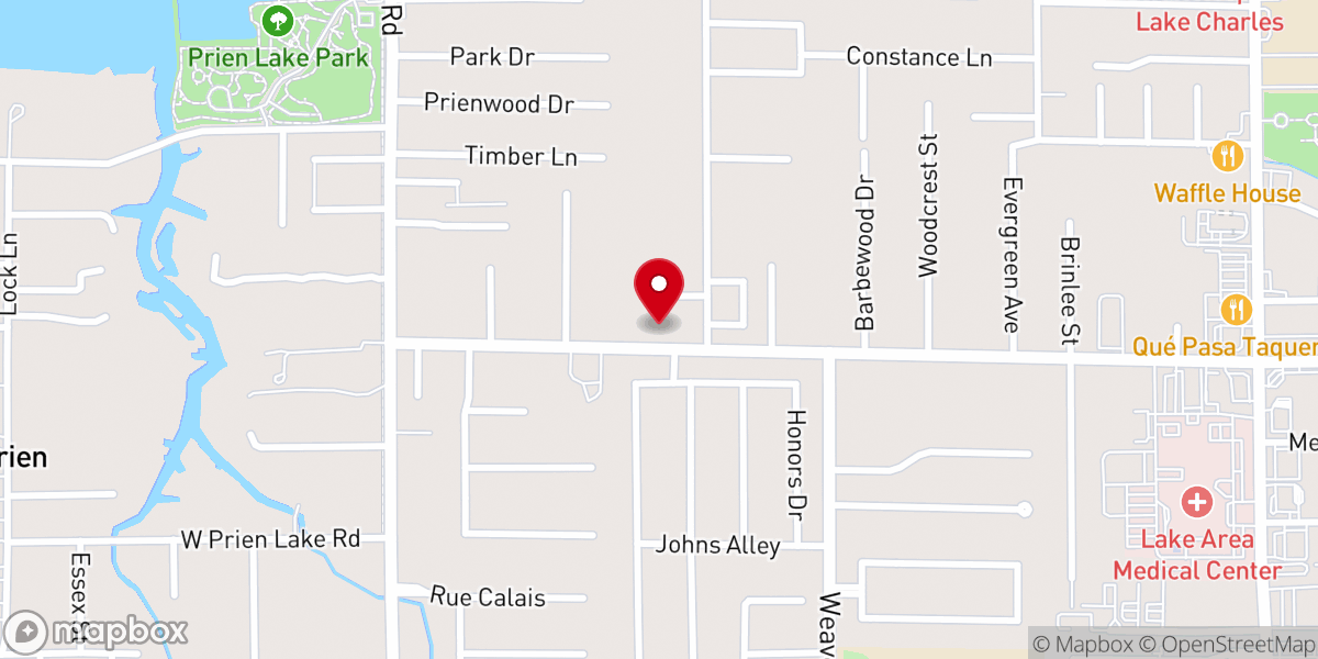 Map showing location of Lakepointe Community Church