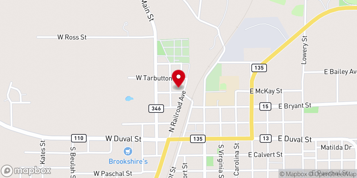 Map showing location of Mary Memorial Church-God Christ