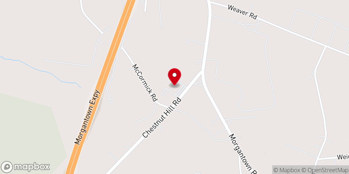 Map showing location of Saint Benedict Roman Catholic Church