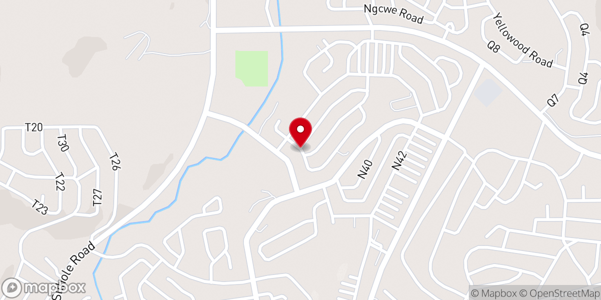 Map showing location of FATHER MASANGO ST JOHNS APOSTOLIC FAITH MISSION CHURCH PIETERMARITZBURG