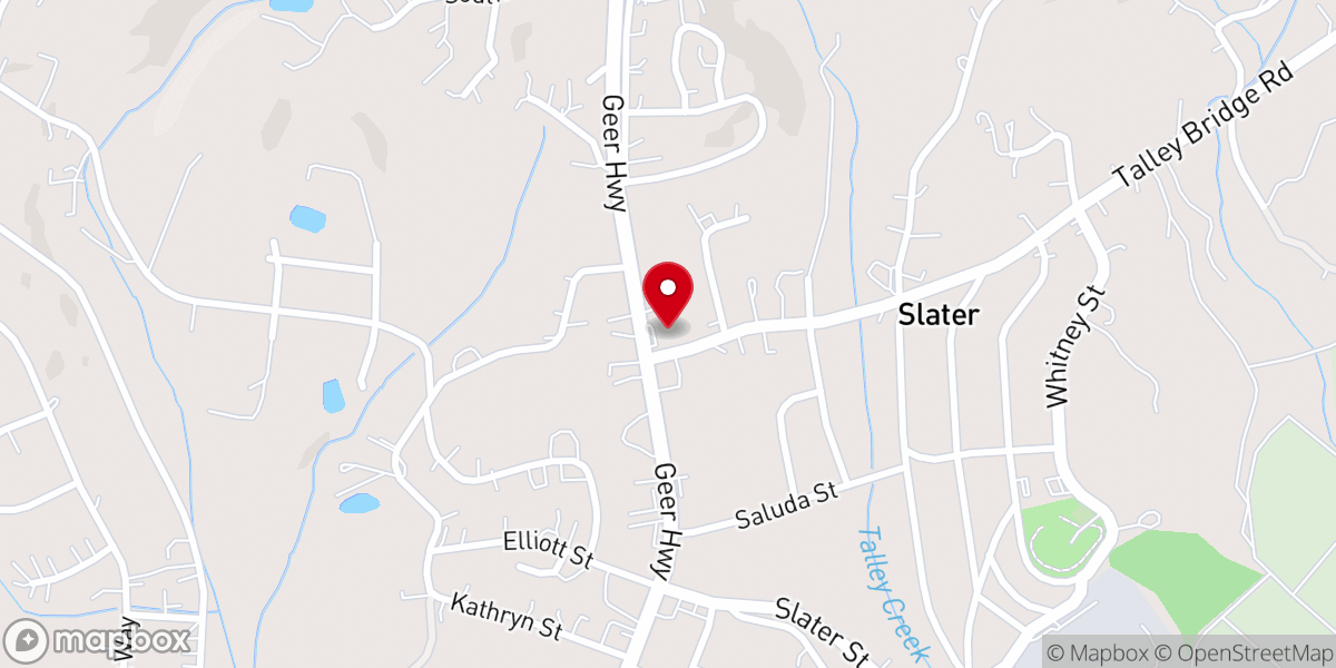 Map showing location of Cathedral of Faith