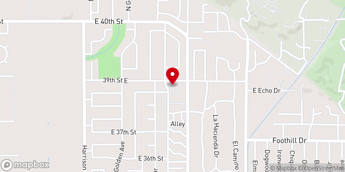 Map showing location of Grace Church