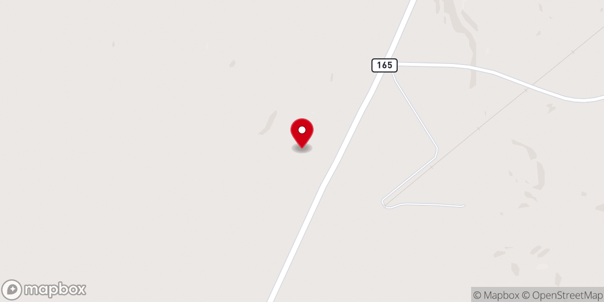 Map showing location of Mount Lebanon Baptist Church