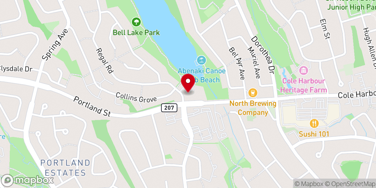 Map showing location of Regal Heights Baptist Church