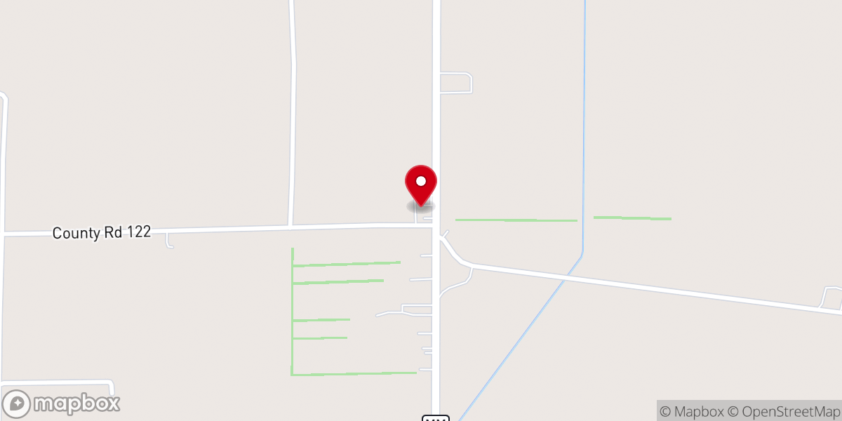 Map showing location of Sunnyvale General Baptist Church