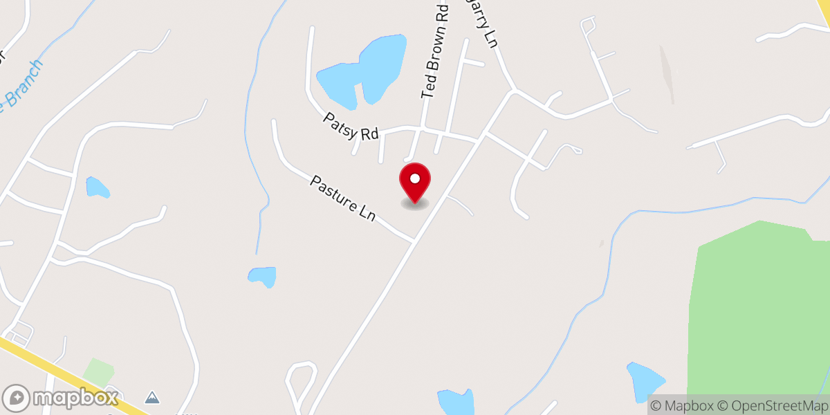 Map showing location of Johnsonville Church of God