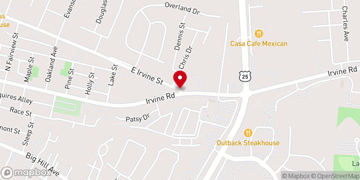 Map showing location of Abundant Life Ministries