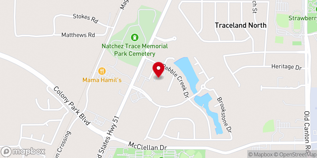 Map showing location of World Overcomers Ministries Church