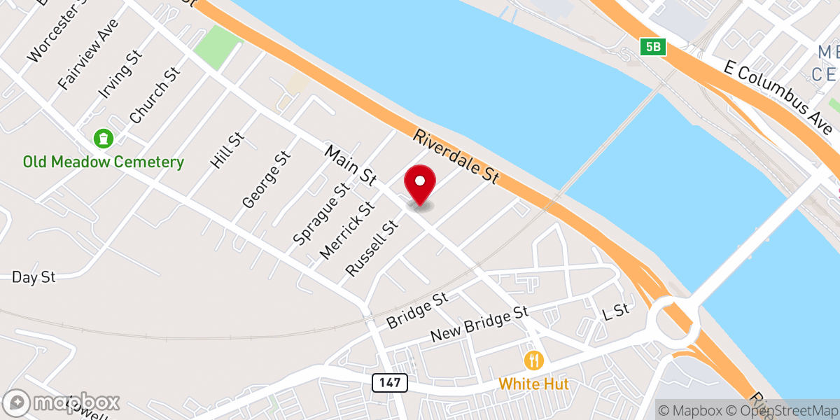 Map showing location of SLAVIC BAPTIST GRACE CHURCH