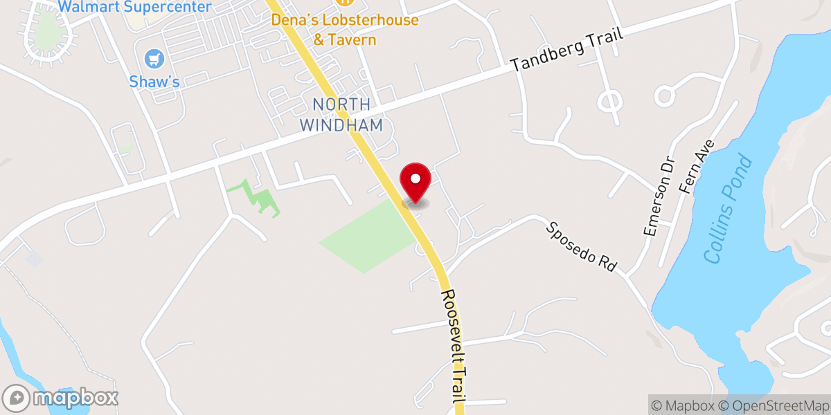 Map showing location of The Little Meetinghouse