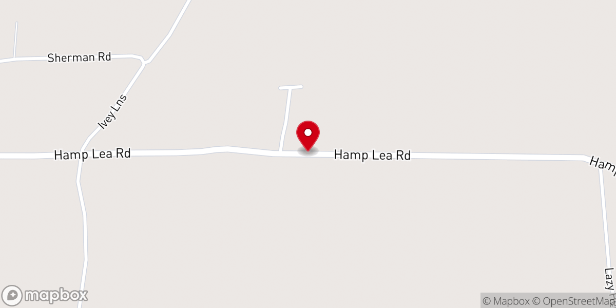 Map showing location of Sherman Missionary Baptist Church