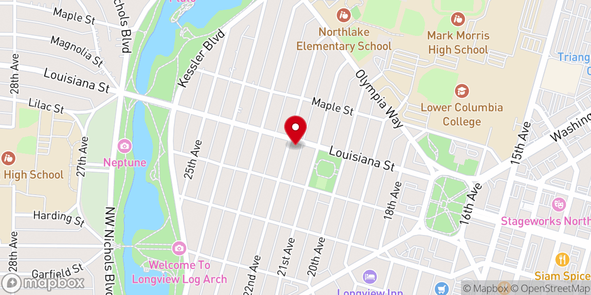 Map showing location of St. Stephen Episcopal Church