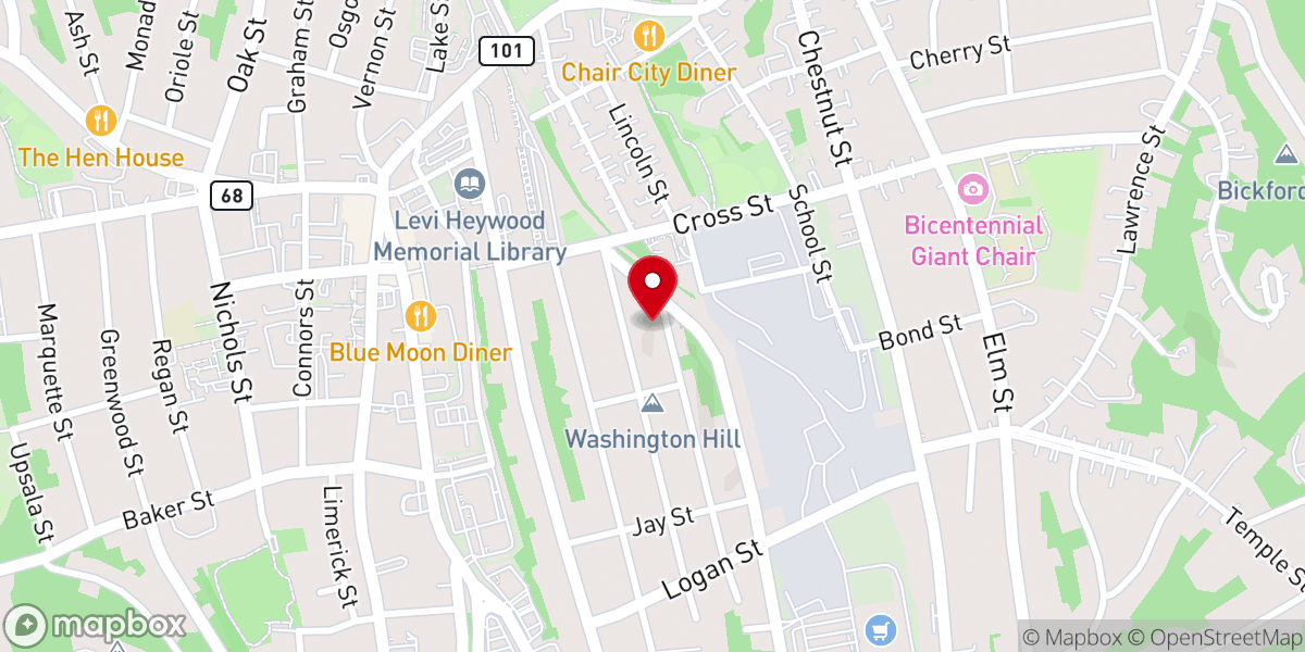 Map showing location of Iglesia Cristiana Siquem Inc