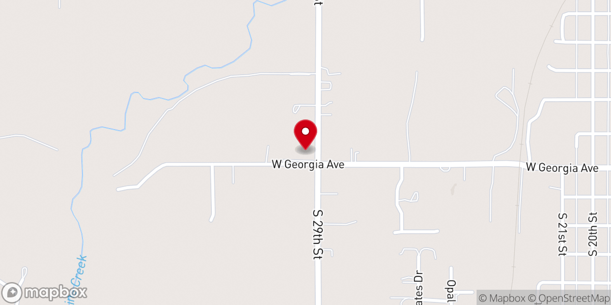 Map showing location of BreakOut Ministries