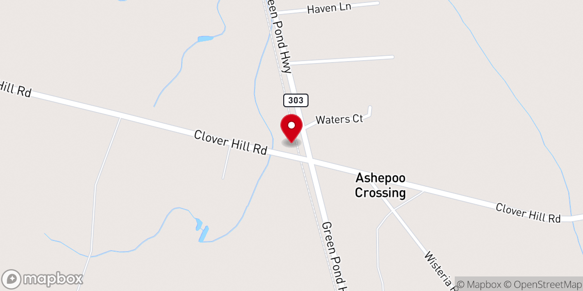 Map showing location of New Covenant Fellowship