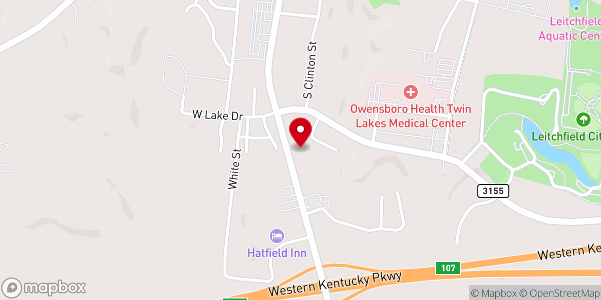 Map showing location of Mr Gatti's Pizza