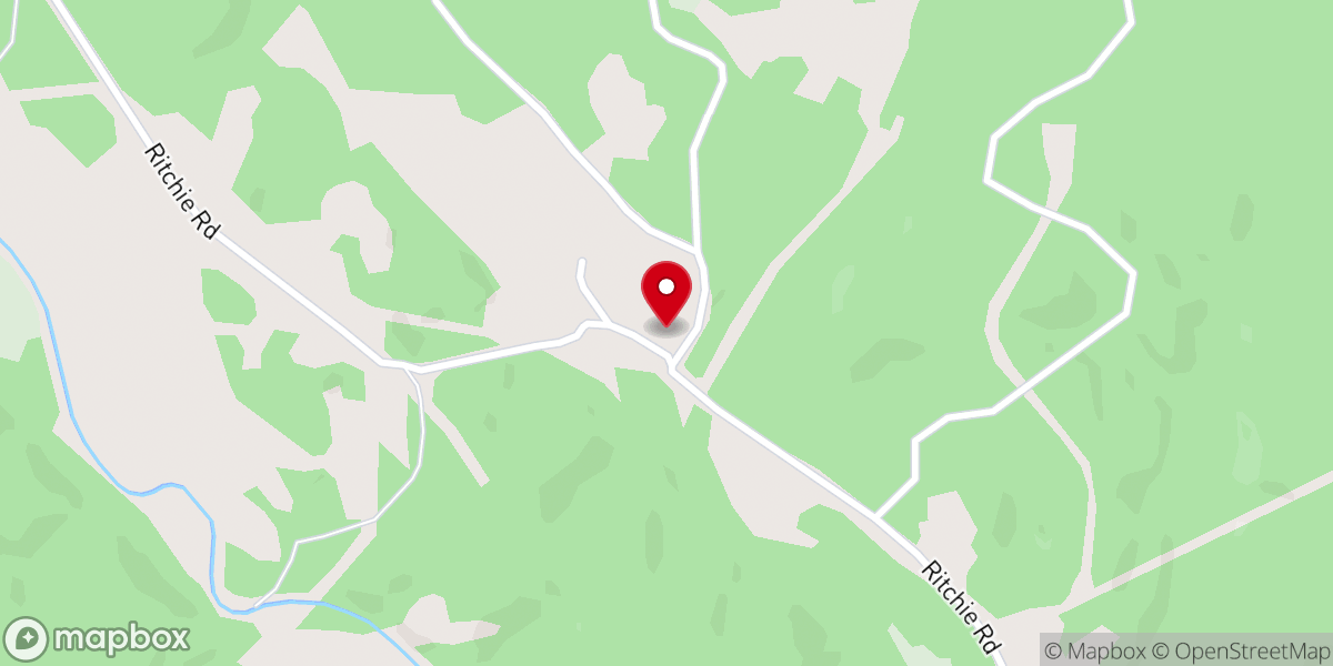 Map showing location of Ritchie Church