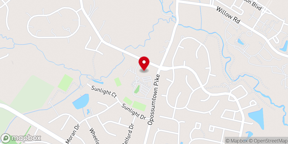 Map showing location of Saint Katharine Drexel Catholic Church