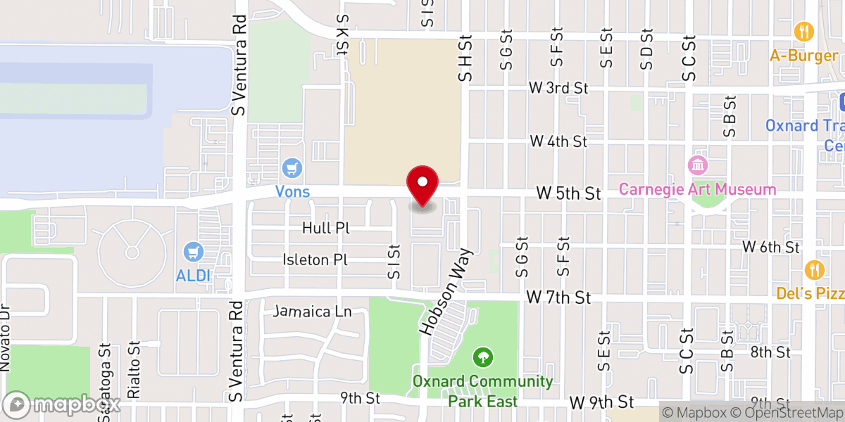 Map showing location of Iglesia De Dios Evangelio Completo