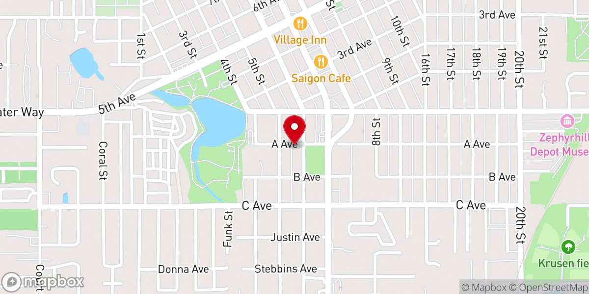 Map showing location of Christ First International Church