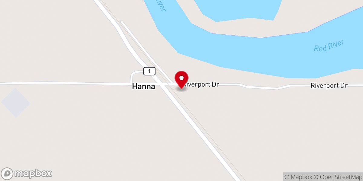 Map showing location of New Hope #3 Baptist Church