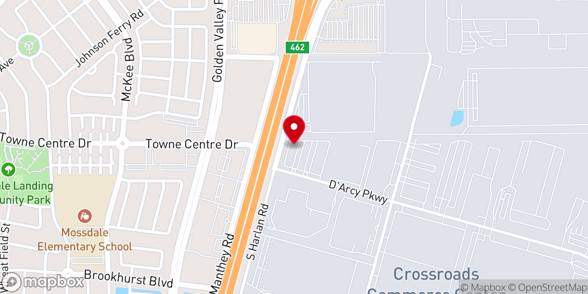 Map showing location of New Life Church Lathrop