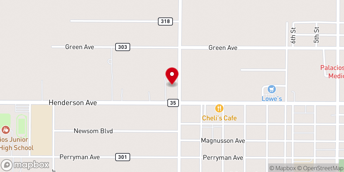 Map showing location of Living Word Church