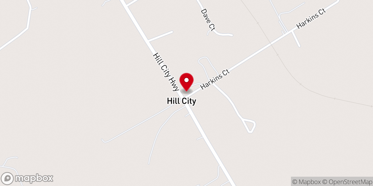 Map showing location of Faith Baptist Church