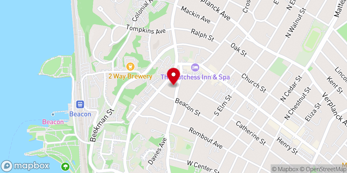 Map showing location of Saint Andrews Episcopal Church