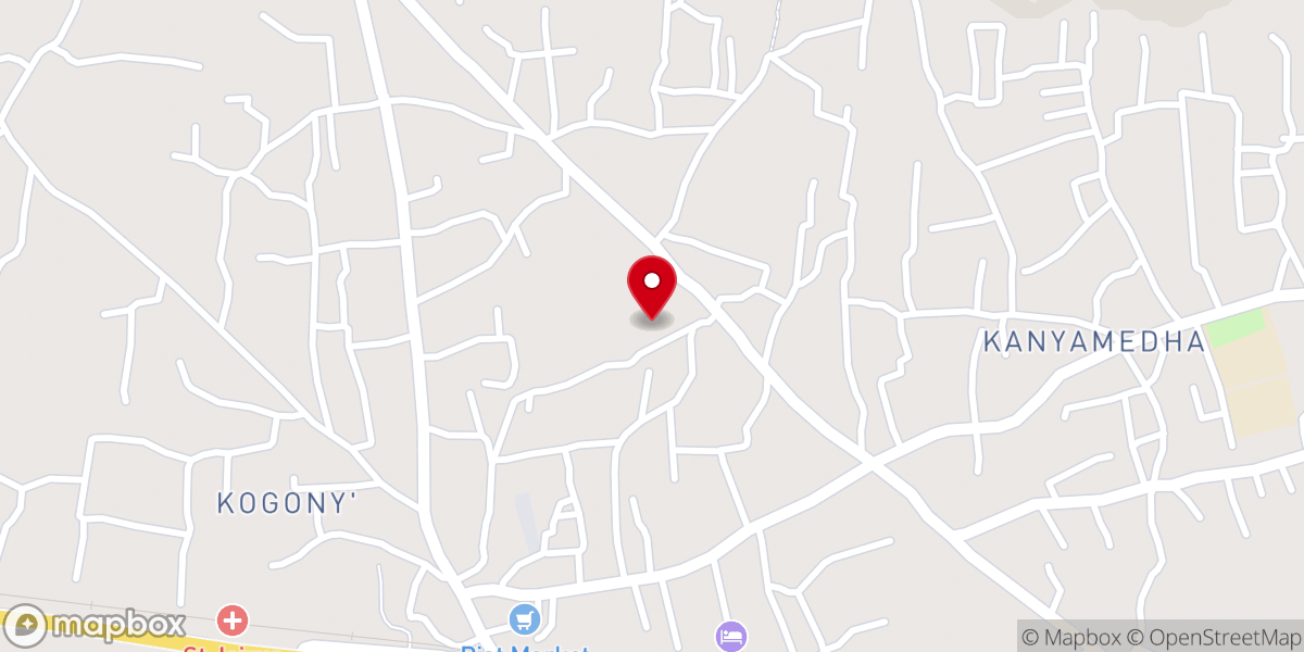 Map showing location of New Beginnings church Kisumu
