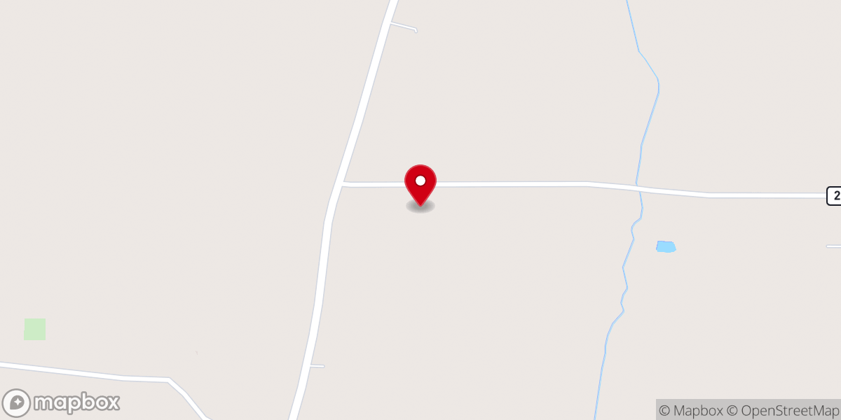 Map showing location of Harmony Missionary Baptist Church