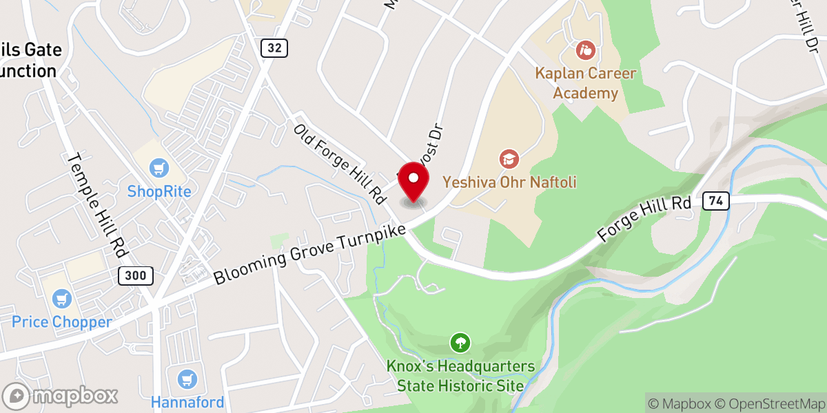 Map showing location of Temple Of Faith and Deliverance Ministry