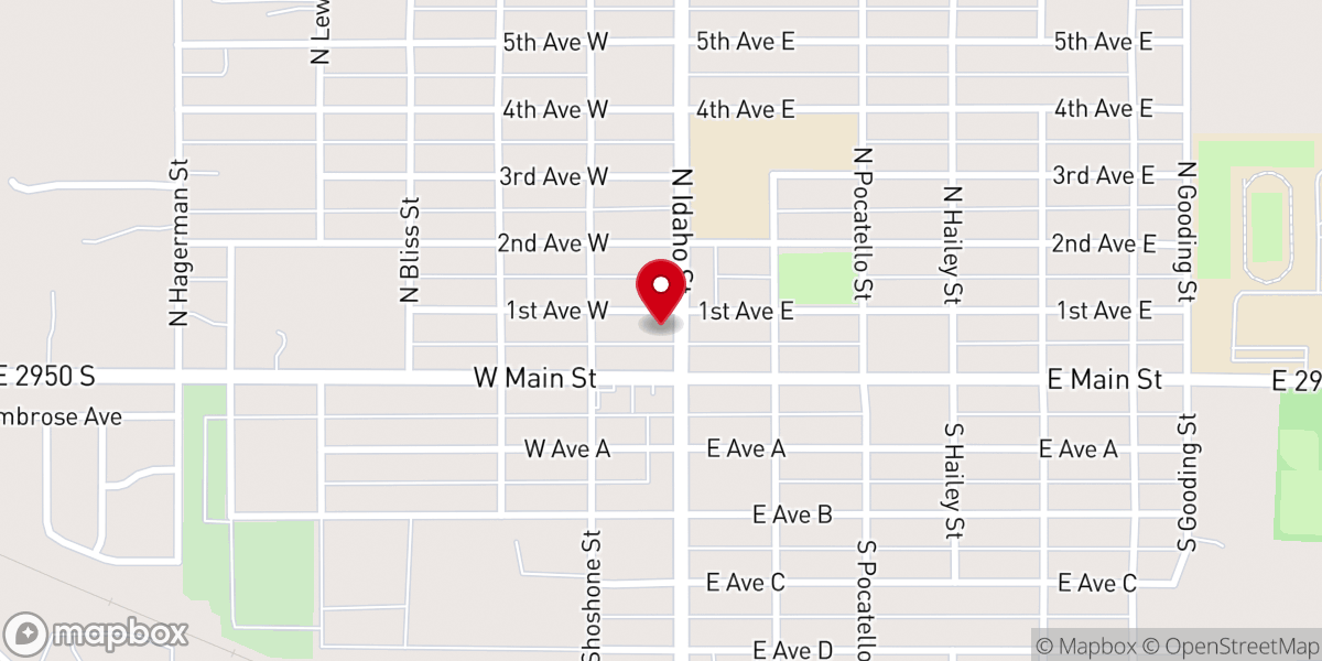 Map showing location of Iglesia Apostolica De La Fe En Cristo Jesus