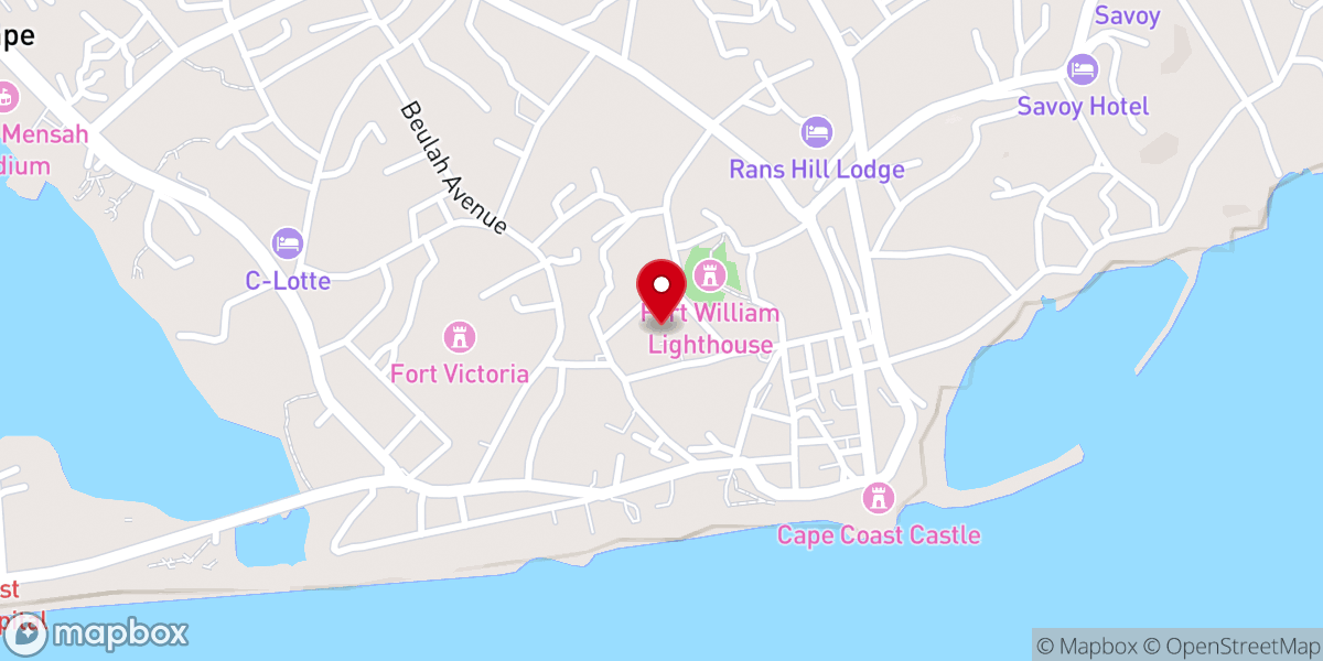 Map showing location of Saint Francis de Sales Cathedral