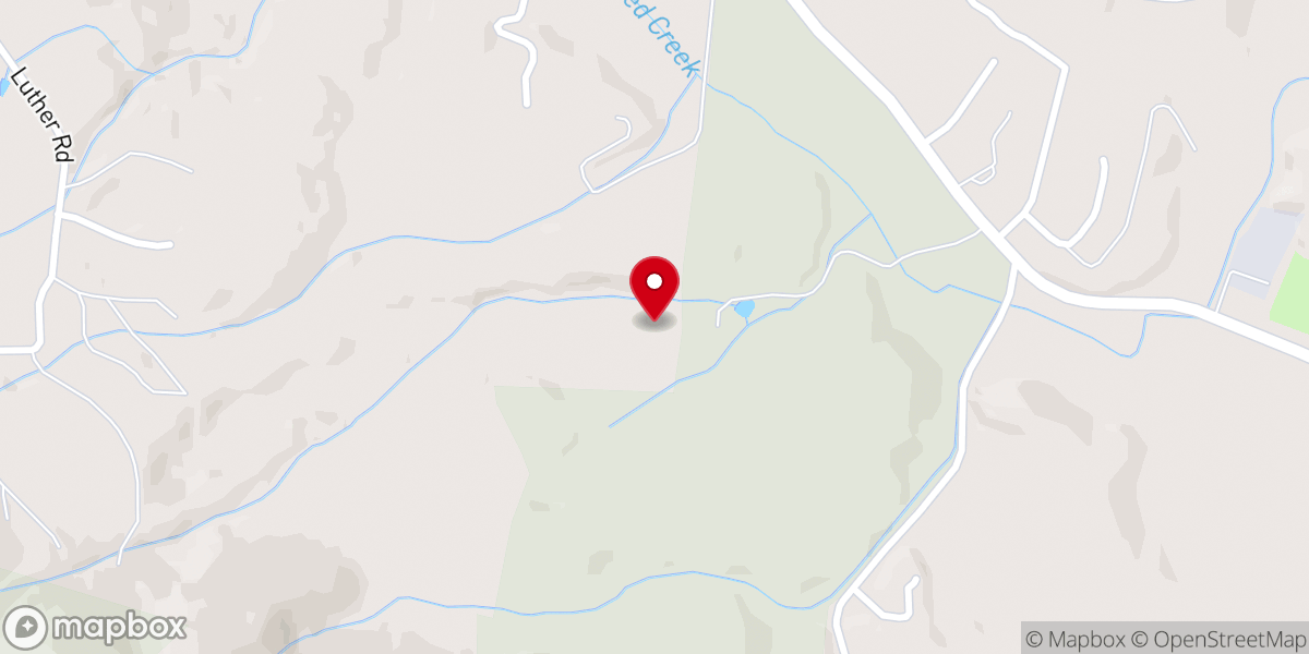 Map showing location of Faith Fellowship and Harvest Ministries